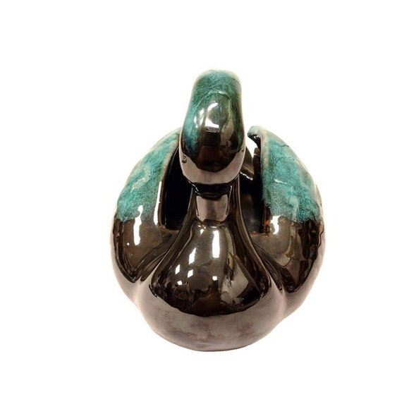 Vintage Blue Mountain Pottery Swan Planter or Trinket Dish - Picture 4 of 10